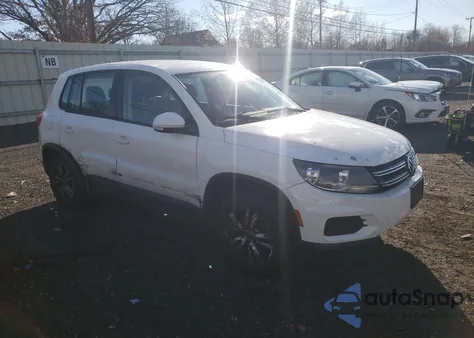 2012 Volkswagen Tiguan S z USA, uszkodzony, nr VIN WVGAV7AX4CW557615